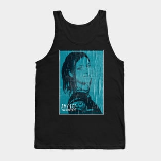 Amy Lee Evanescene /// Vintage Faded Style Fan Art Tank Top